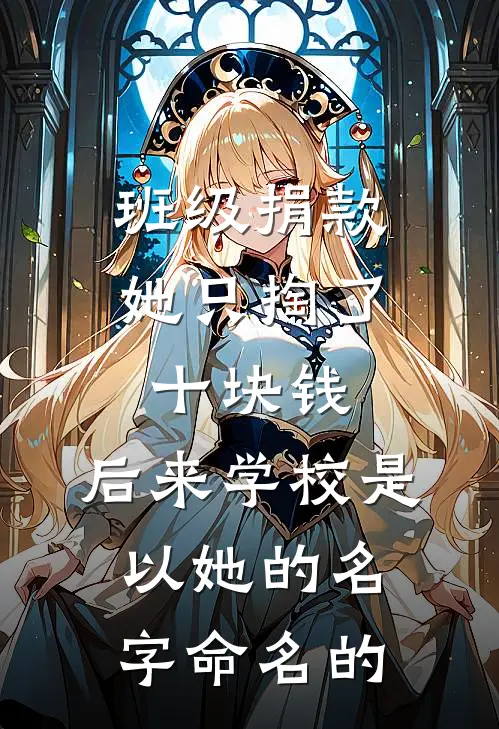 班级捐款她只掏了十块钱，后来学校是以她的名字命名的