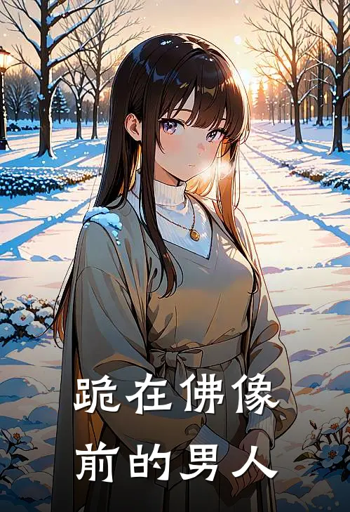 跪在佛像前的男人